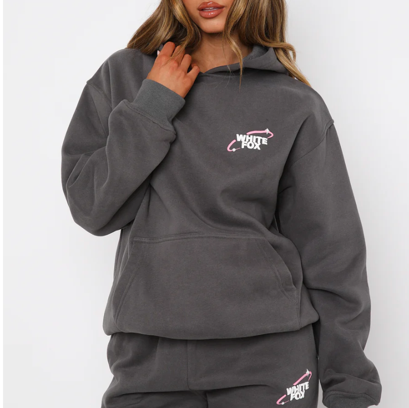 Always A Risk Oversized Hoodie Volcanic