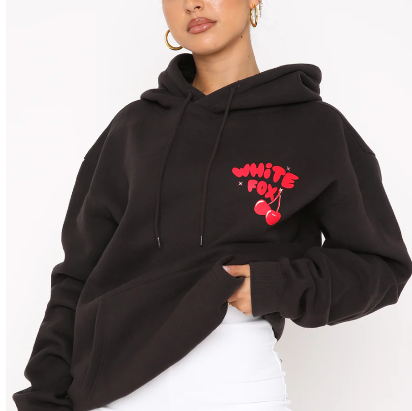 Don't Waste Time Hoodie Charcoal