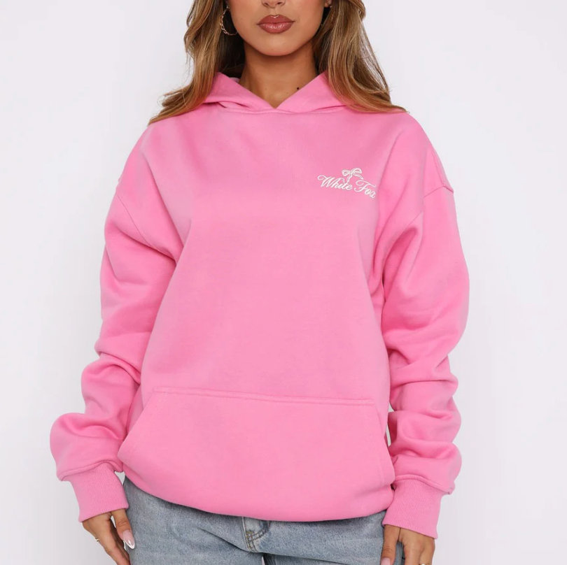 Lucky Charms Oversized Hoodie Pink