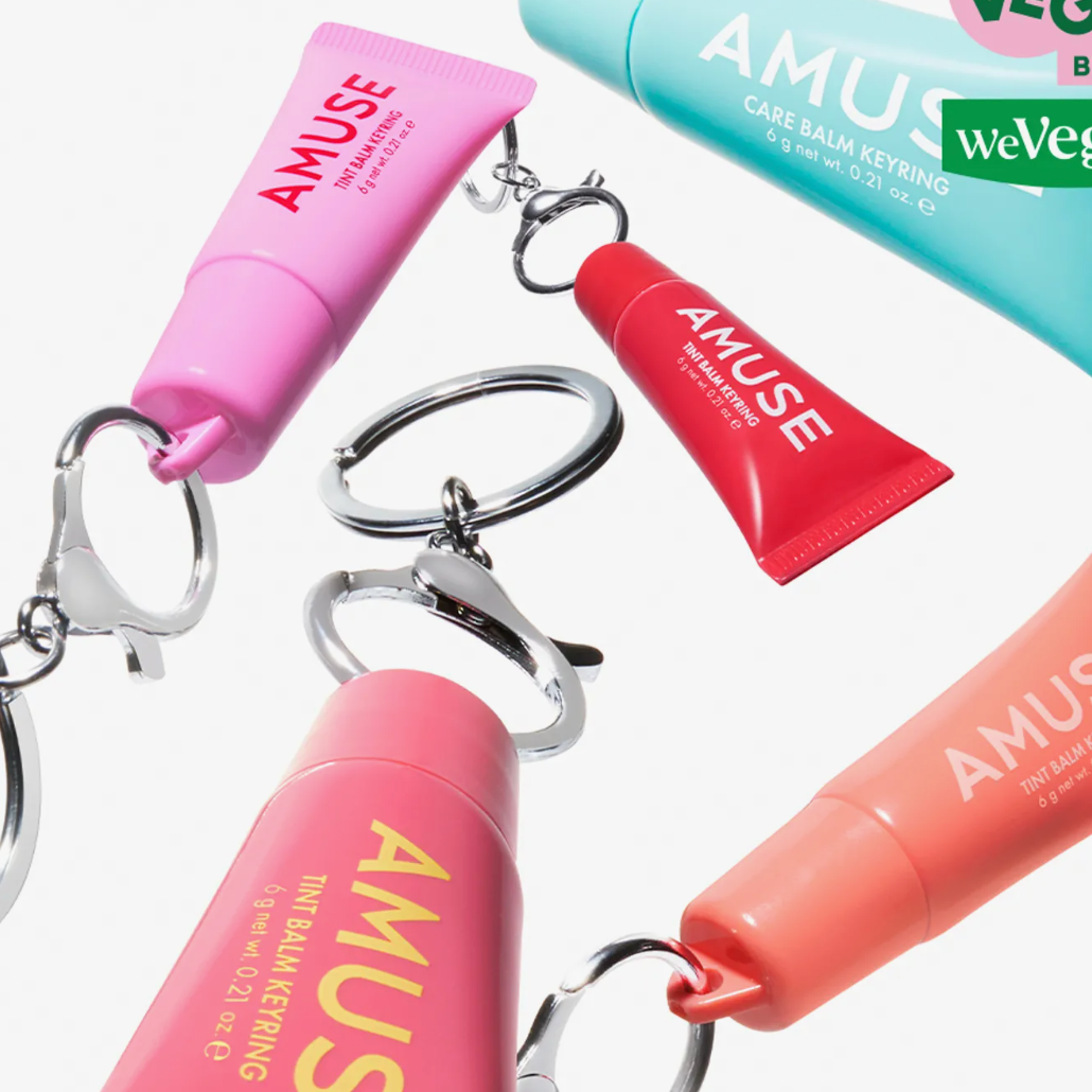 AMUSE Care/Tint Balm Keyring