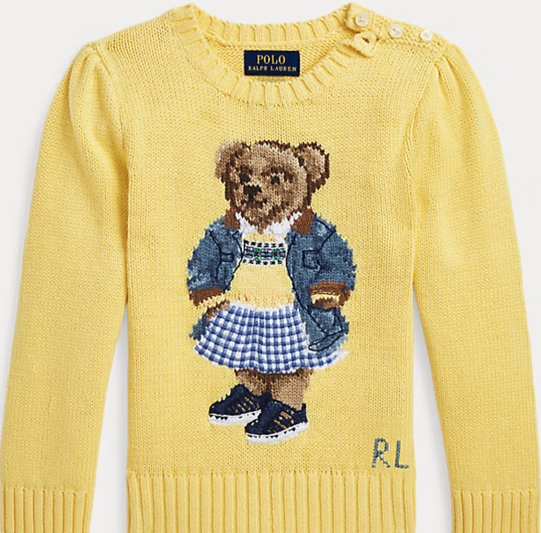 Polo Bear Crewneck Sweater - Baby