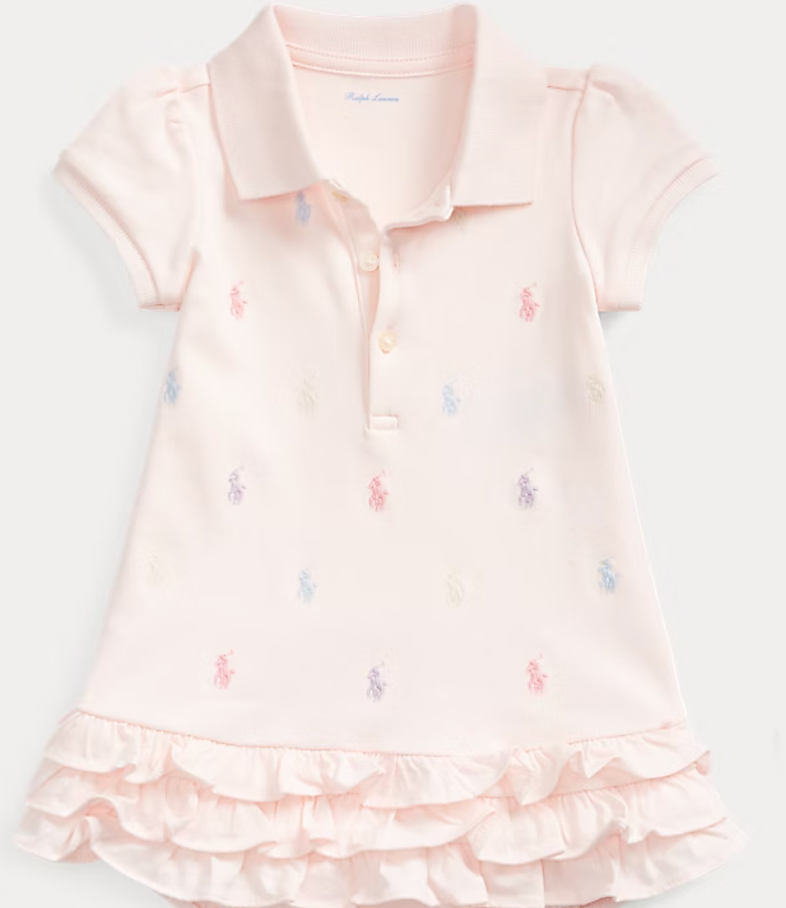 Ruffled Polo Dress & Bloomer - Baby
