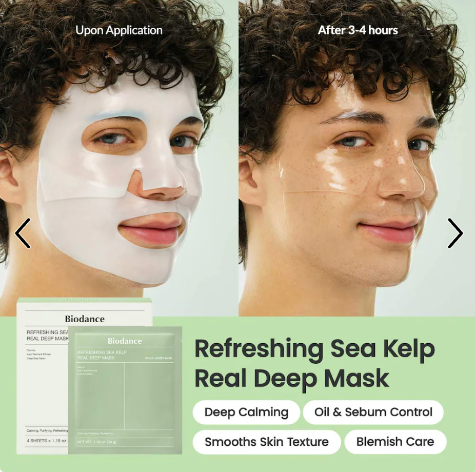 Biodance Refreshing Sea Kelp Real Deep Mask