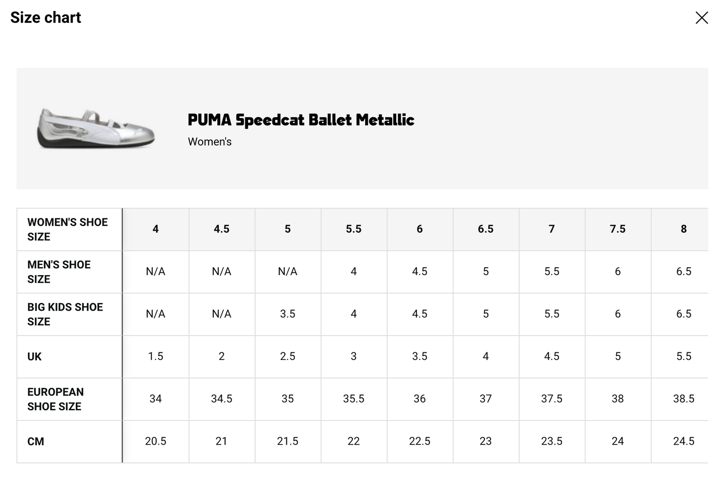 Speedcat Ballet Suede Metallic