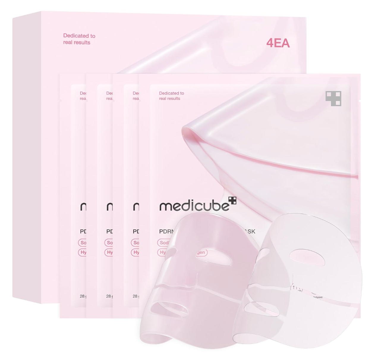 Medicube Salmon DNA PDRN pink collagen jelly gel mask