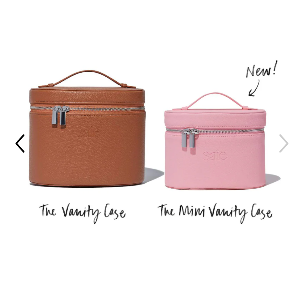 Saie Mini Vanity Case - Light Pink