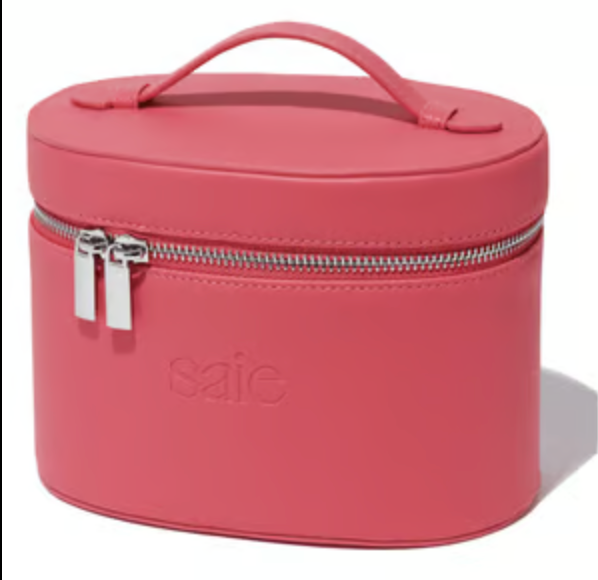 Saie Mini Vanity Case - Hot Pink