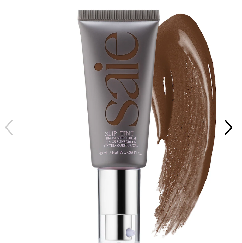 Saie - Slip Tint – Lightweight Tinted Moisturizer with Mineral Zinc SPF 35 and Hyaluronic Acid