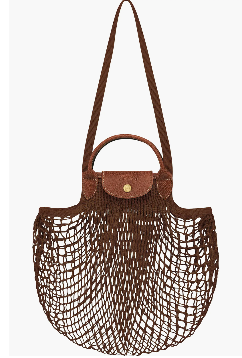 Le Pliage Filet Knit Shoulder Bag