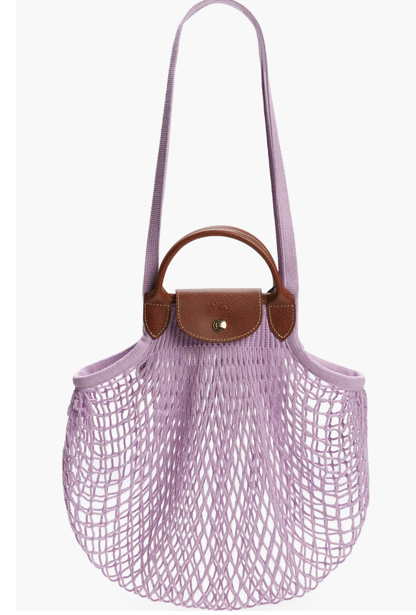 Le Pliage Filet Knit Shoulder Bag