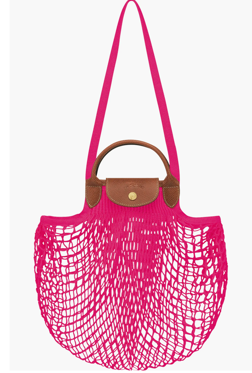 Le Pliage Filet Knit Shoulder Bag