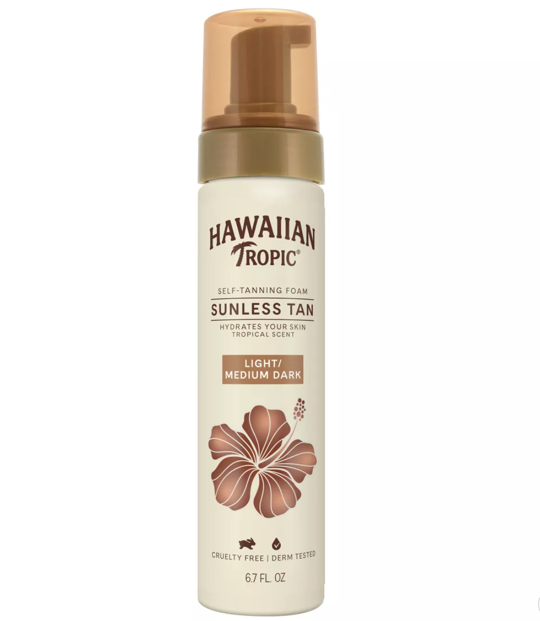 Hawaiian Tropic Sunless Mousse - 6.7 fl oz