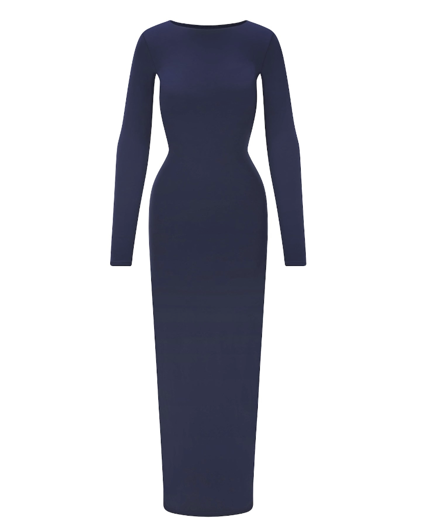 LOW BACK LONG DRESS