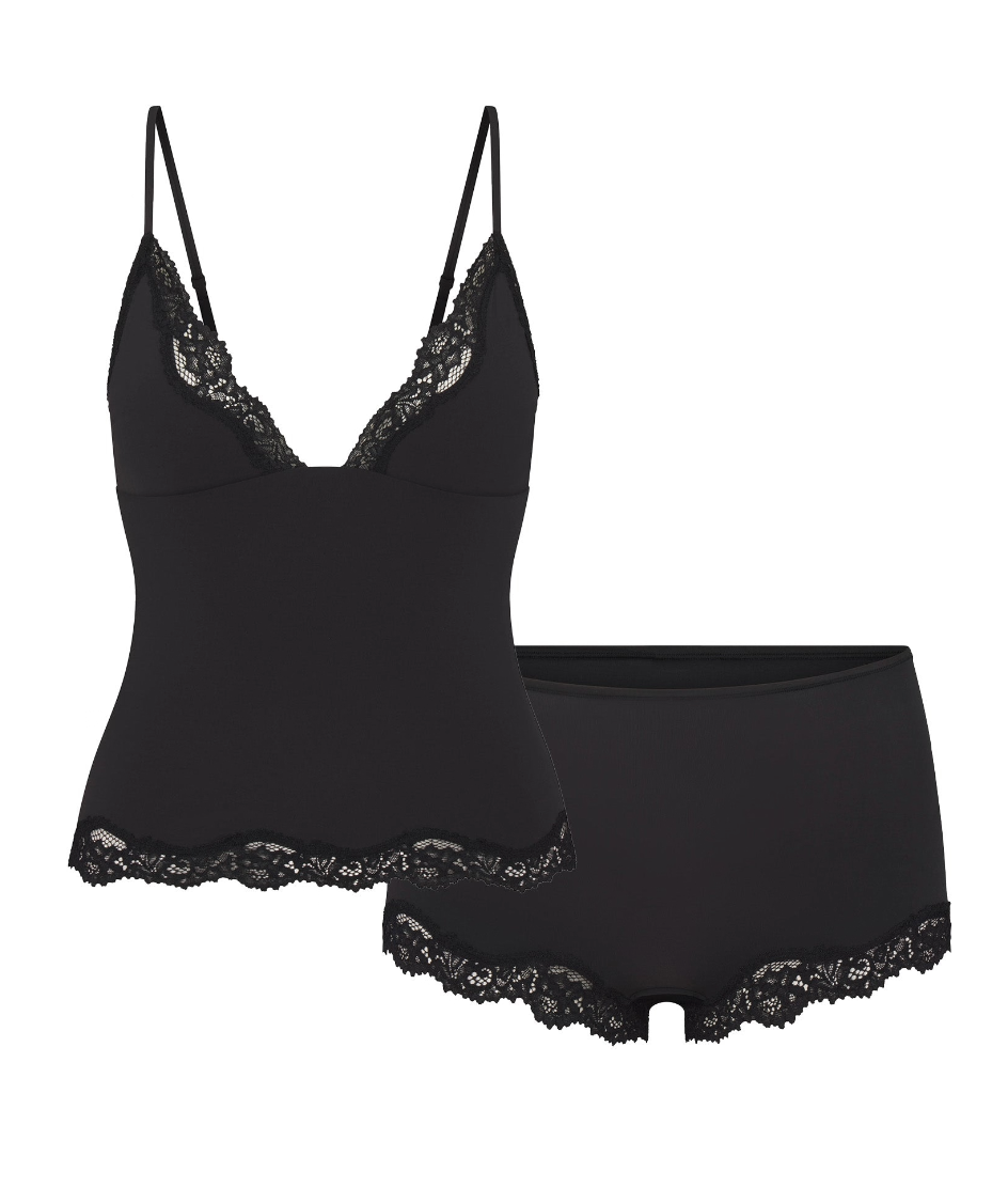 TRIANGLE CAMI AND BOY SHORT SET SLEEP