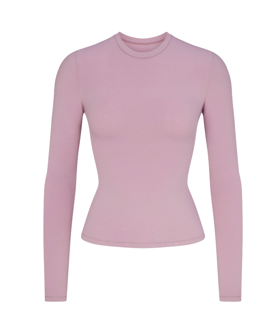 LONG SLEEVE T-SHIRT COTTON JERSEY