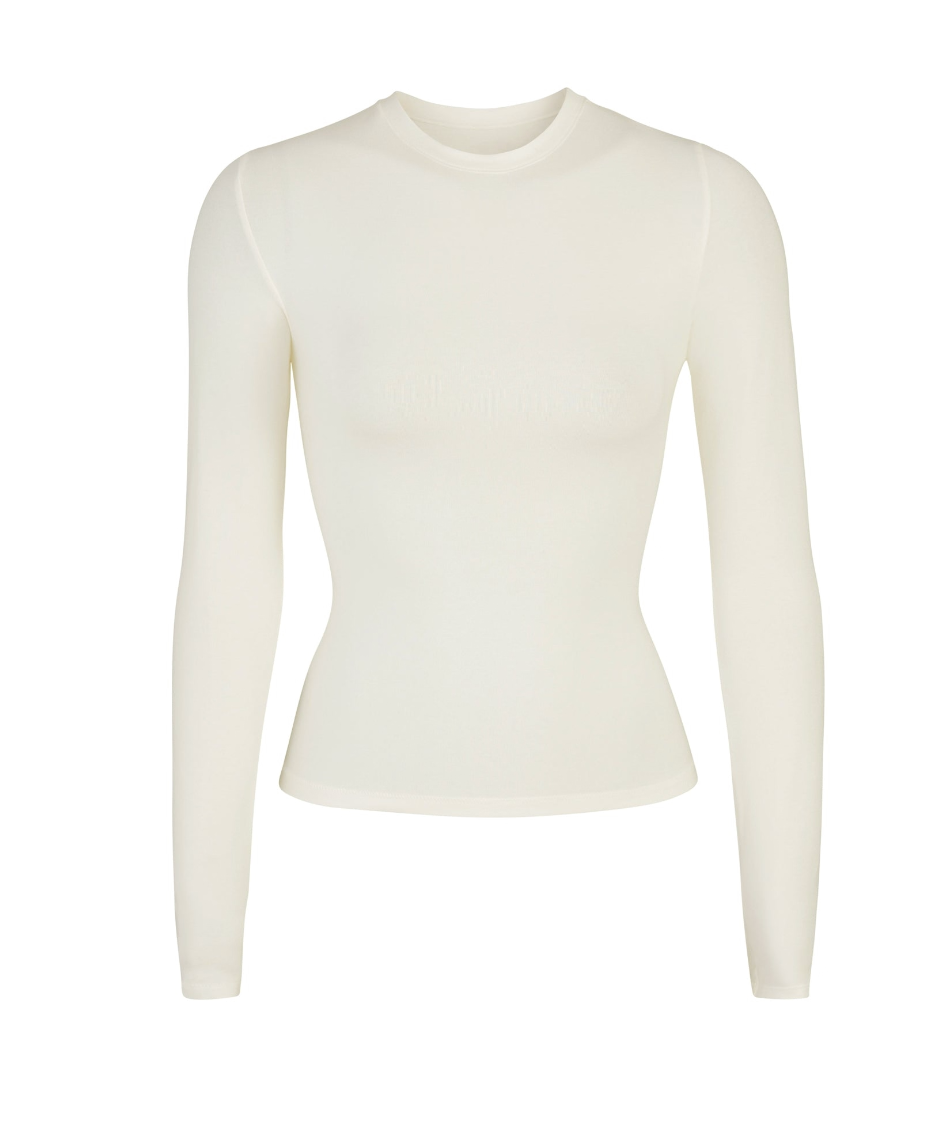 LONG SLEEVE T-SHIRT COTTON JERSEY