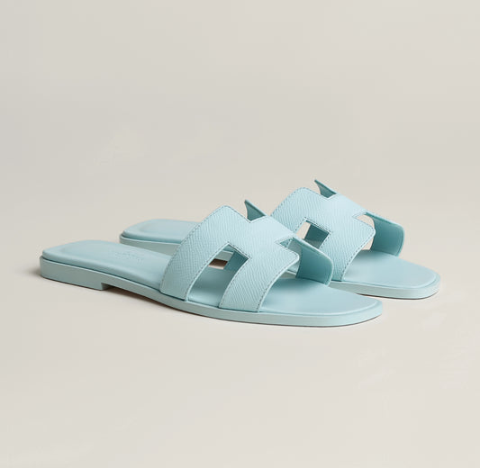 Oran sandal - Bleu Brume