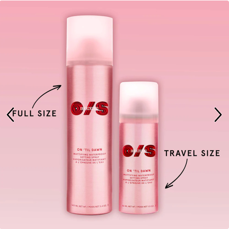 ONE/SIZE by Patrick Starrr - On 'Til Dawn Mattifying Waterproof Setting Spray