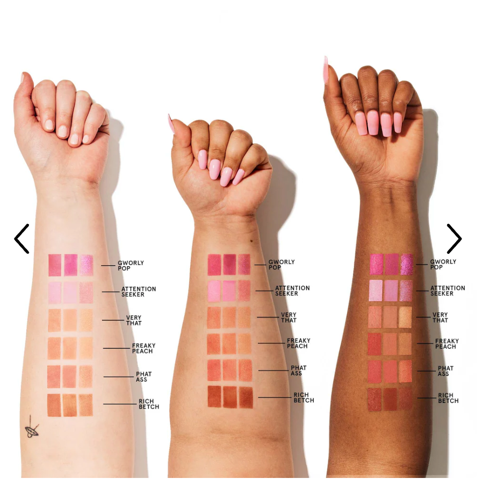 ONE/SIZE by Patrick Starrr - Cheek Clapper 3D Blush Trio Palette