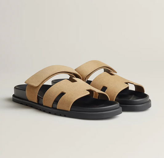 Chypre sandal - Beige Albâtre