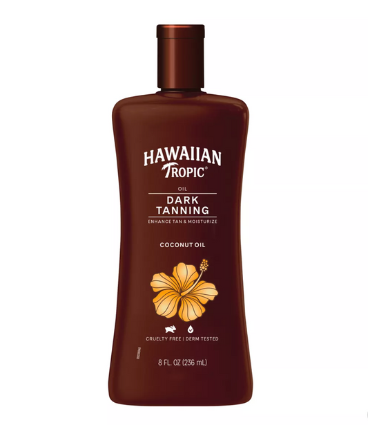 Hawaiian Tropic Dark Tanning Oil - 8oz