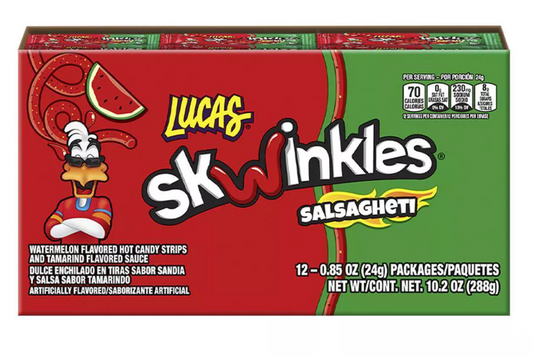 Lucas Salsagheti Watermelon Candy - 10.2oz
