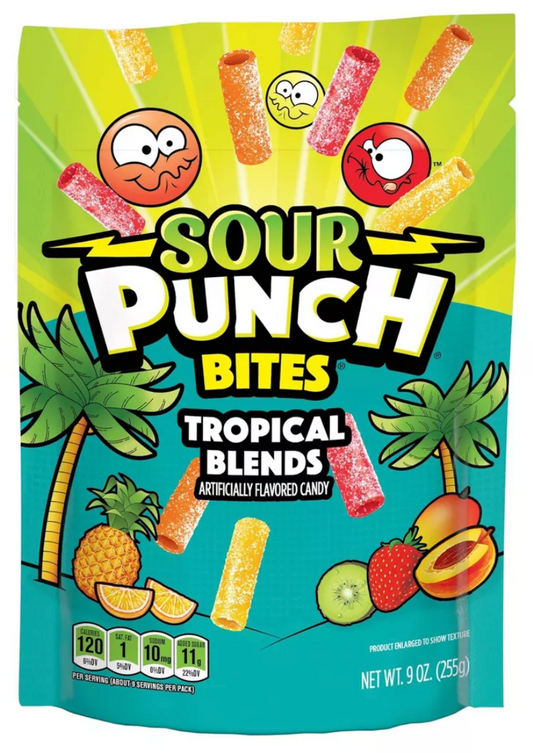 Sour Punch Tropical Blends Candy Bag - 9oz