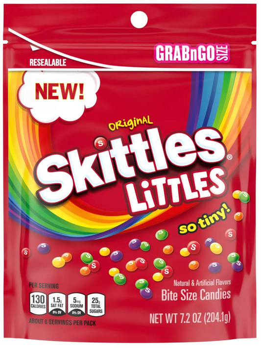 Skittles Littles Original Candy - 7.2oz