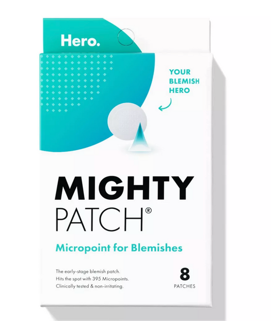 Hero Cosmetics Mighty Acne Pimple Patch Micropoint for Blemishes - 8ct