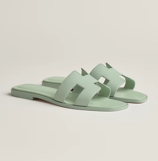 Oran sandal - vert d'eau