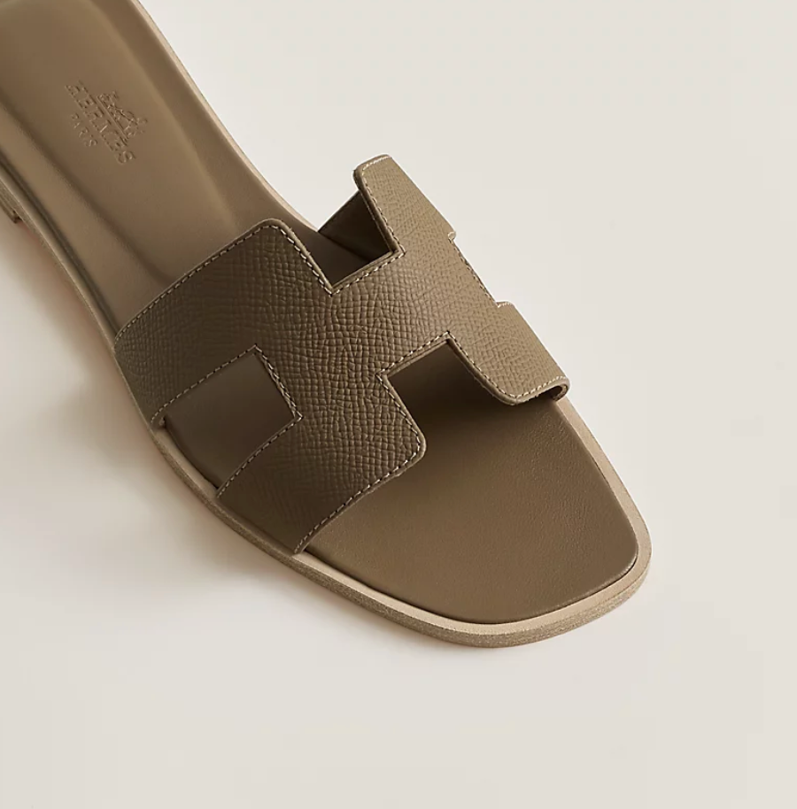 Oran sandal - étoupe