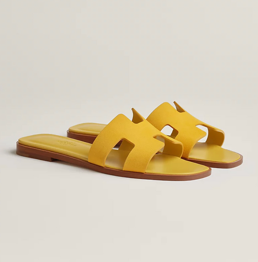 Oran sandal - jaune bouton d'or