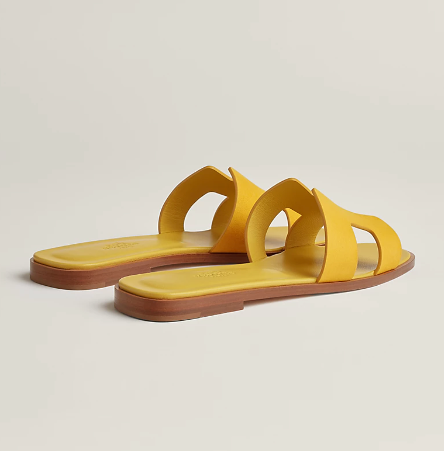 Oran sandal - jaune bouton d'or