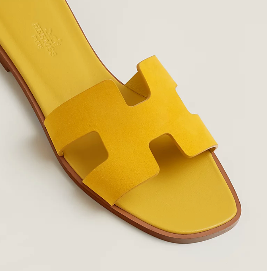 Oran sandal - jaune bouton d'or