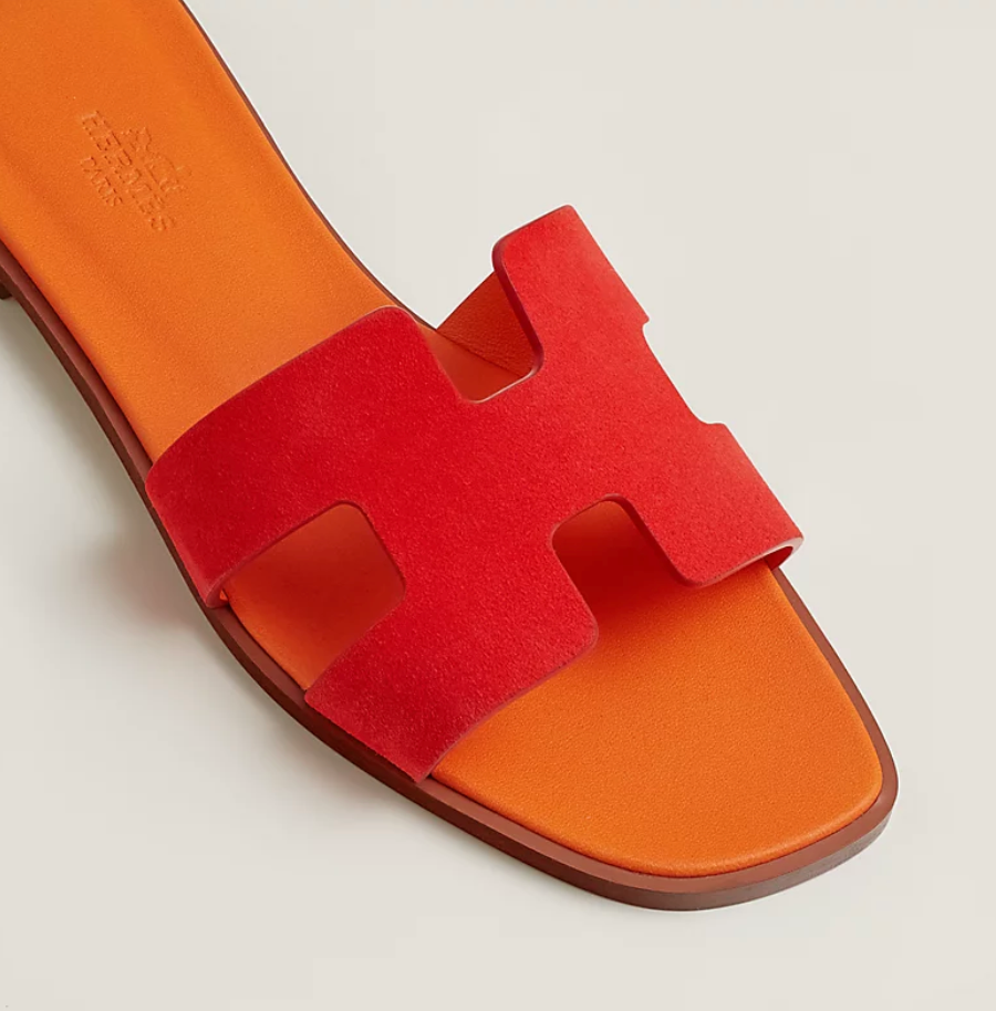 Oran sandal - rouge écarlate