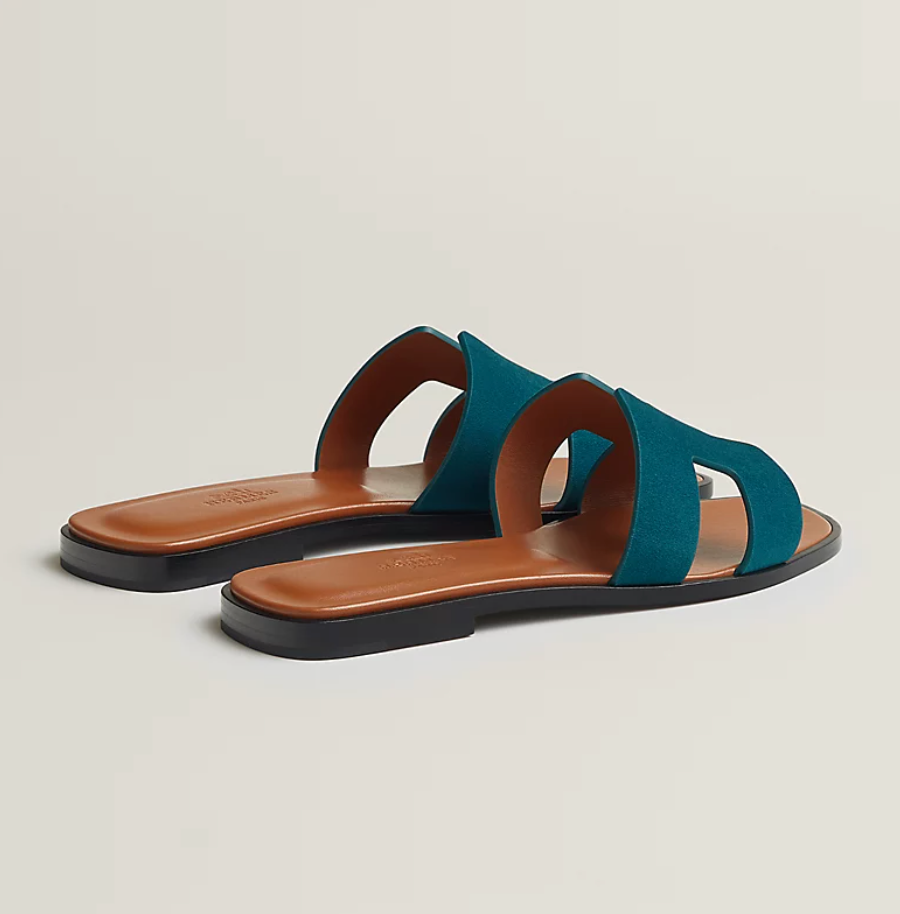 Oran sandal - vert mousse
