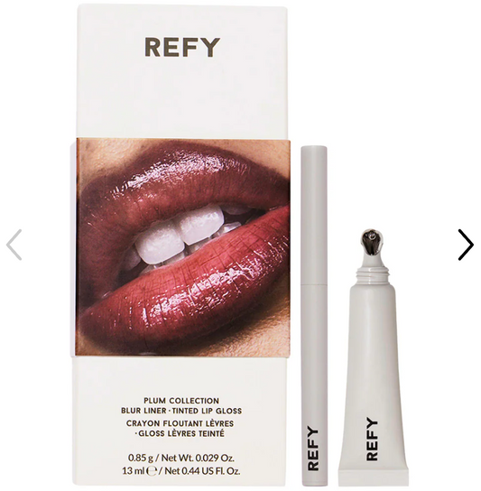 REFY Plum Lip Liner and Gloss Collection