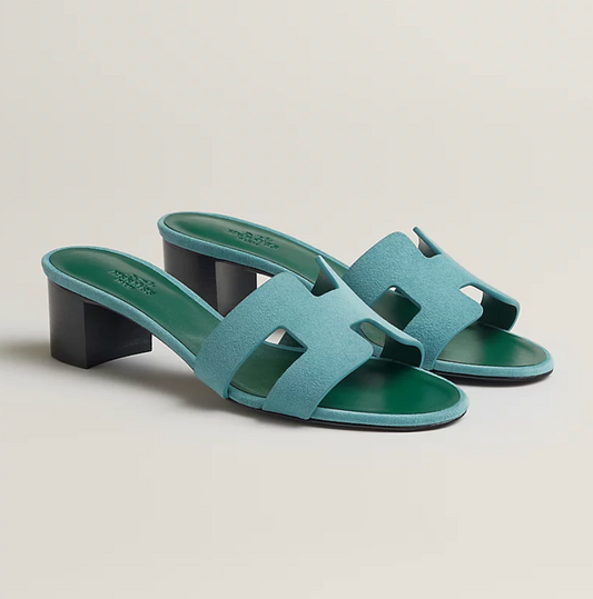 Oasis sandal - bleu minéral