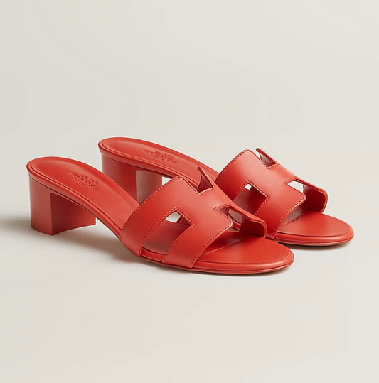 Oasis sandal - orange capucine