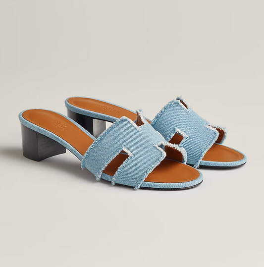 Oasis sandal - bleu clair