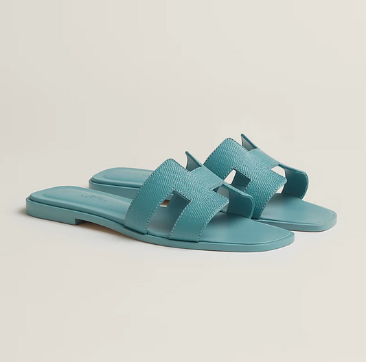 Oran sandal - bleu minéral