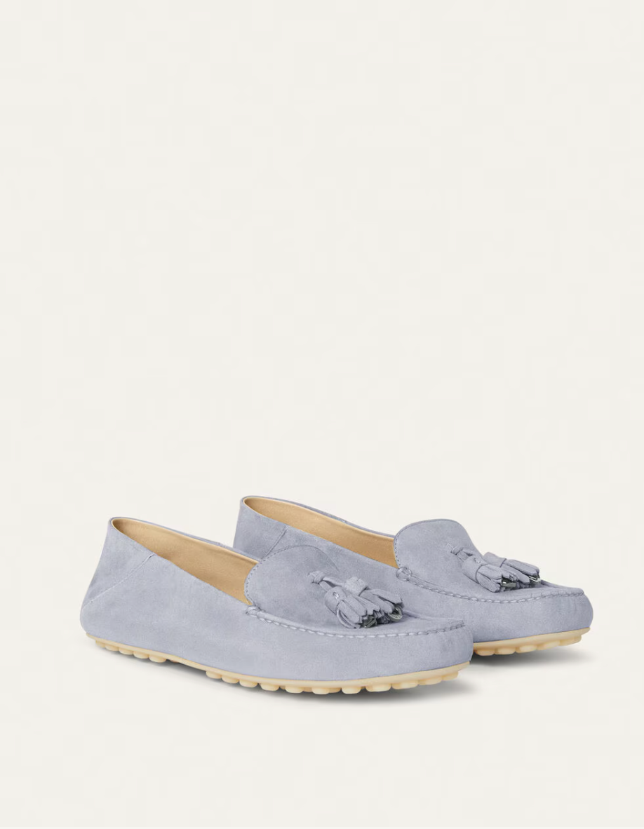 Dot Sole Walk Loafers -  Zircon