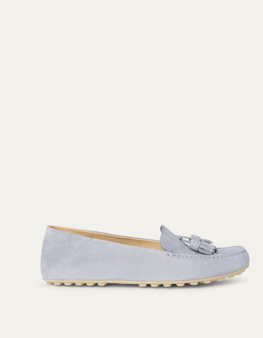 Dot Sole Walk Loafers -  Zircon