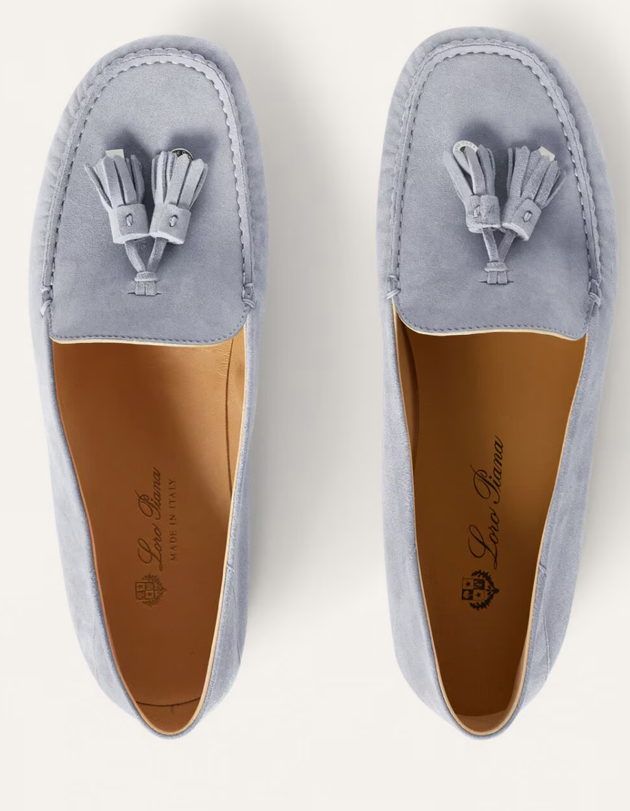 Dot Sole Walk Loafers -  Zircon
