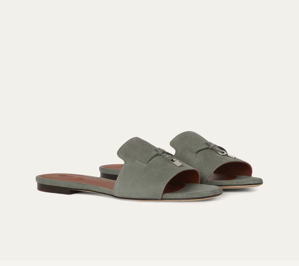 Summer Charms Sandal -  Army Gray