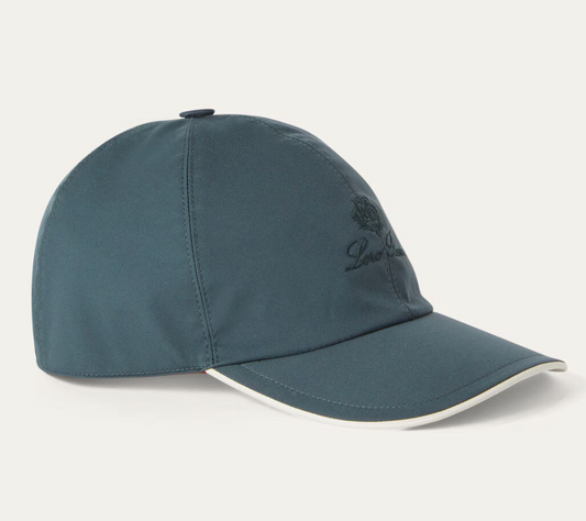 Baseball Cap - Dark Green/Ivory