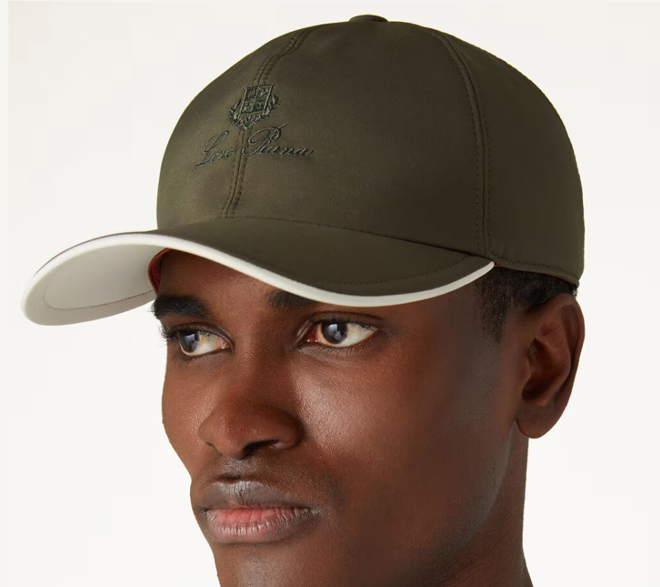 Baseball Cap - Dark Military Green/Ivory