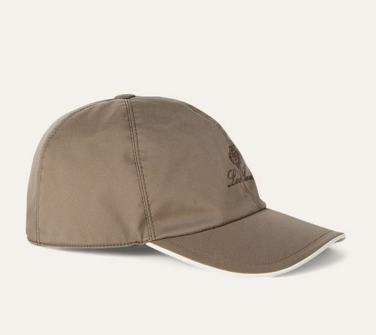 Baseball Cap - Dark Taupe/Ivory