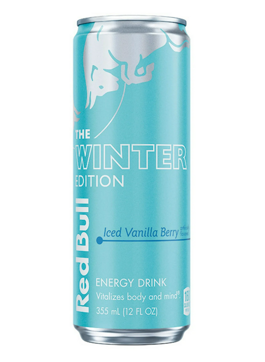 Red Bull Winter Edition Iced Vanilla Berry, 12 Fl Oz