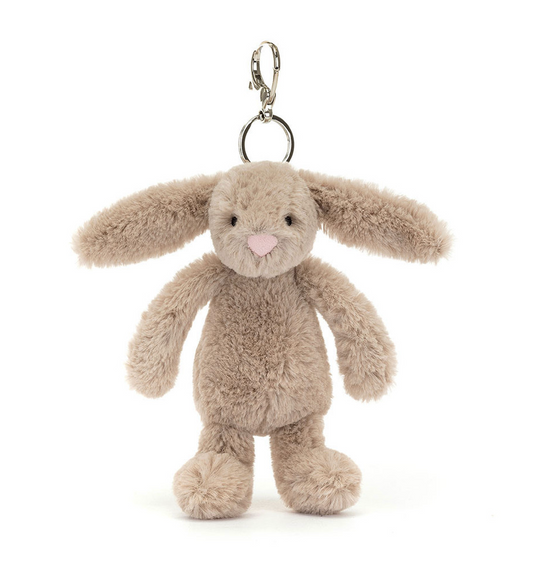 Bashful Beige Bunny Bag Charm